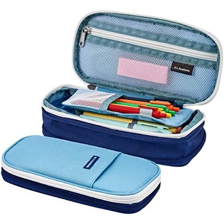 It's Academic Expanding Pencil Case, Blue