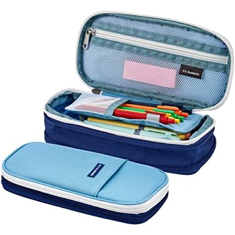 It's Academic Expanding Pencil Case, Blue