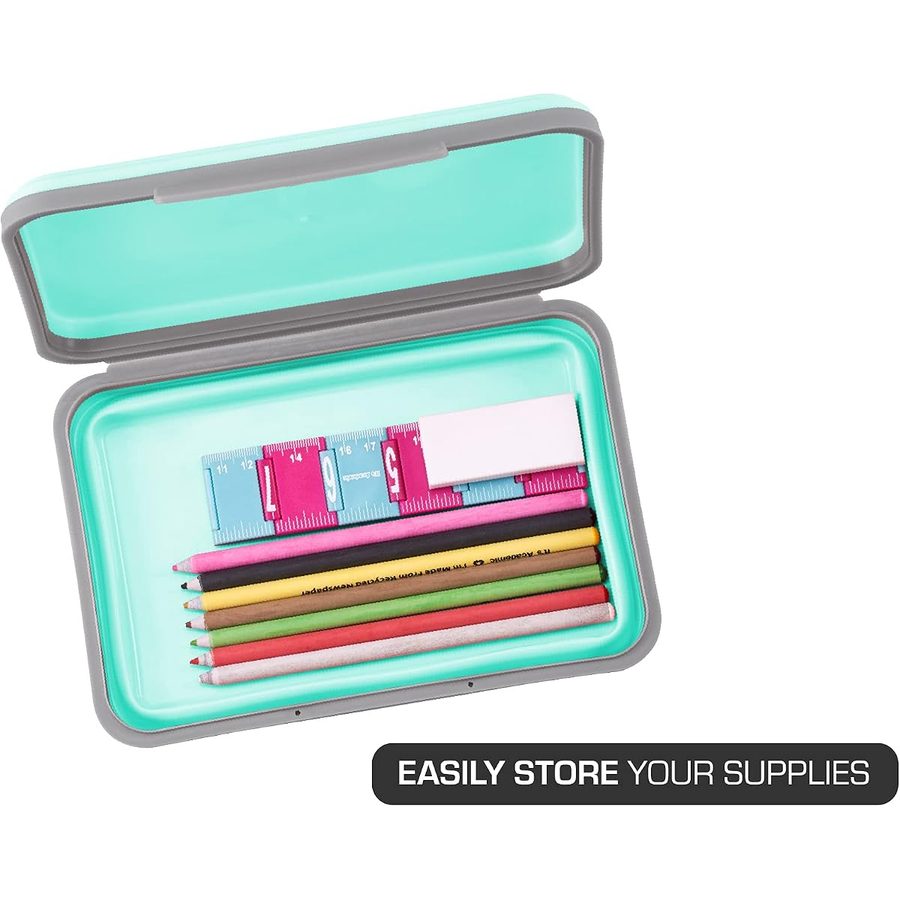 It's Academic Flexi Storage Box with Lid, 3-Pack, angle 4