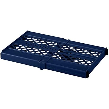 LockerMate Adjust-A-Shelf Locker Shelf, School Organizer, Blue